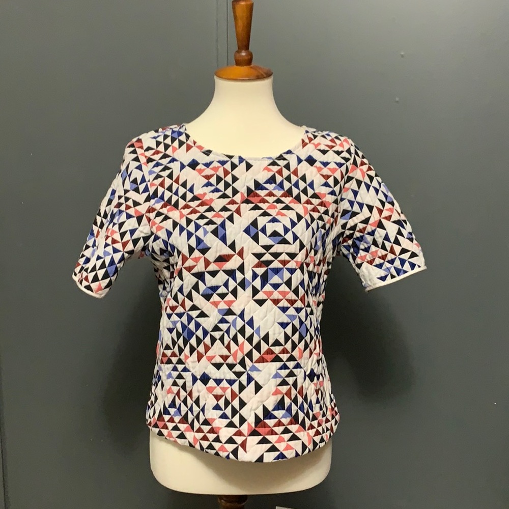 Paul & Joe Sister Quilted Top sz 2 Made in France